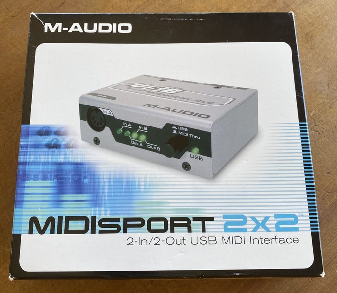M-Audio Midisport 2 x 2 Midi interface Carousel 1
