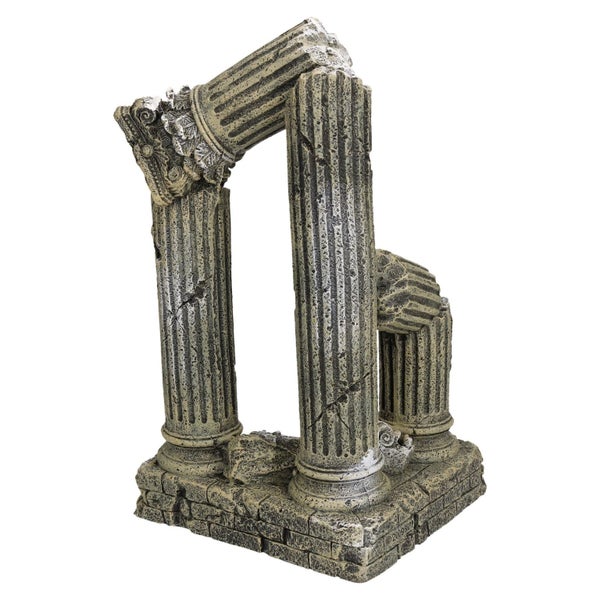 Aquatic Aquarium Giant Column Ruins Fish Tank Ornament 17x16x28cm Carousel 2