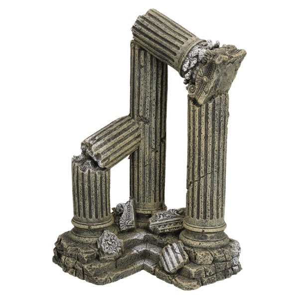 Aquatic Aquarium Giant Column Ruins Fish Tank Ornament 17x16x28cm Carousel 5