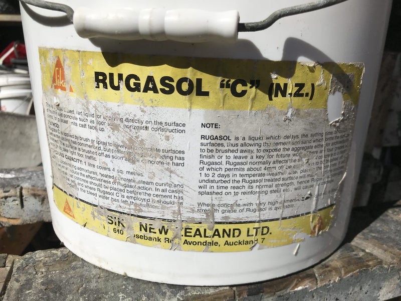 Rugasol concrete retarder Carousel 2