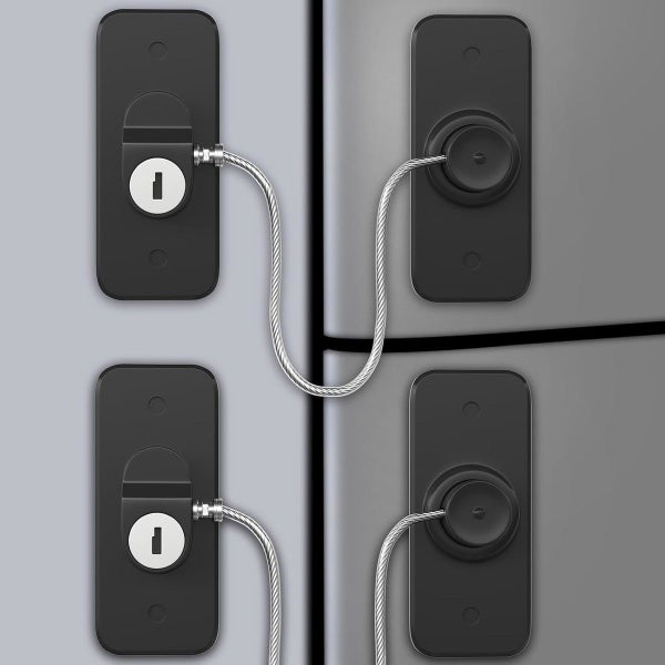 2 Pack Refrigerator Locks Cabinet Lock Carousel 2