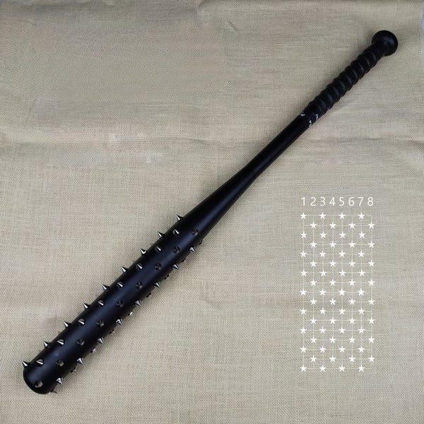 RARE 81cm 68-Spike Full-Metal Wolf Fang Club Staff Coolest Boys Gift BRAND NEW Carousel 1