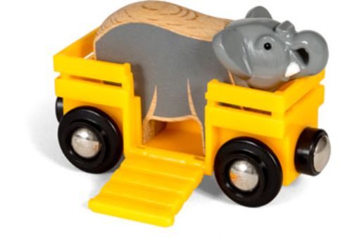 BRIO Vehicle - Elephant and Wagon 2 pieces Carousel 2