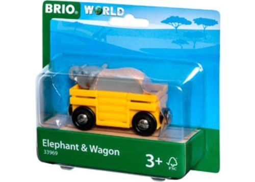 BRIO Vehicle - Elephant and Wagon 2 pieces Carousel 5