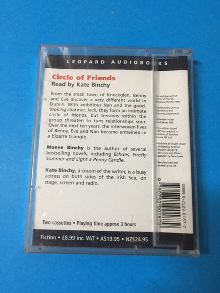 Maeve Binchy: Circle Of Friends (AudioBook Cassette) Carousel 2