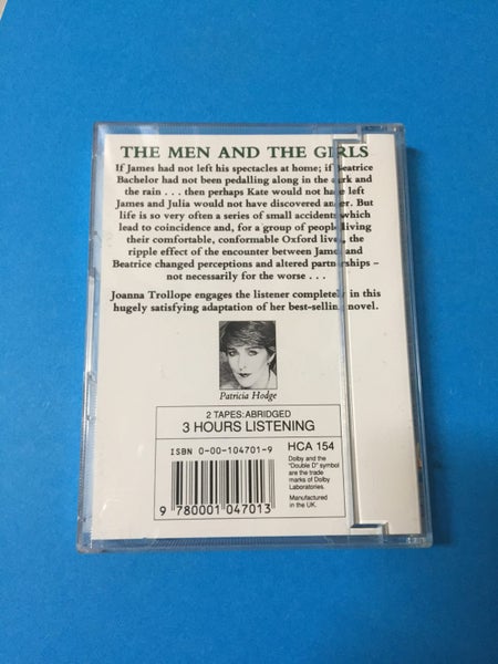 Joanne Trollope: The Men And The Girls (AudioBook Cassette) Carousel 2