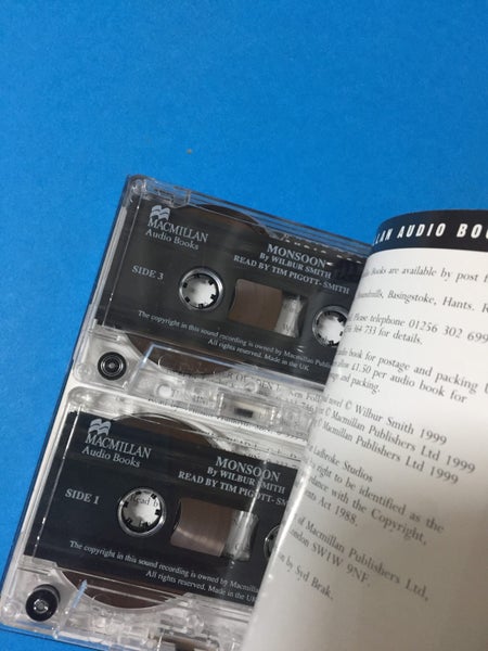 Wilber Smith: Monsoon (AudioBook Cassette) Carousel 3