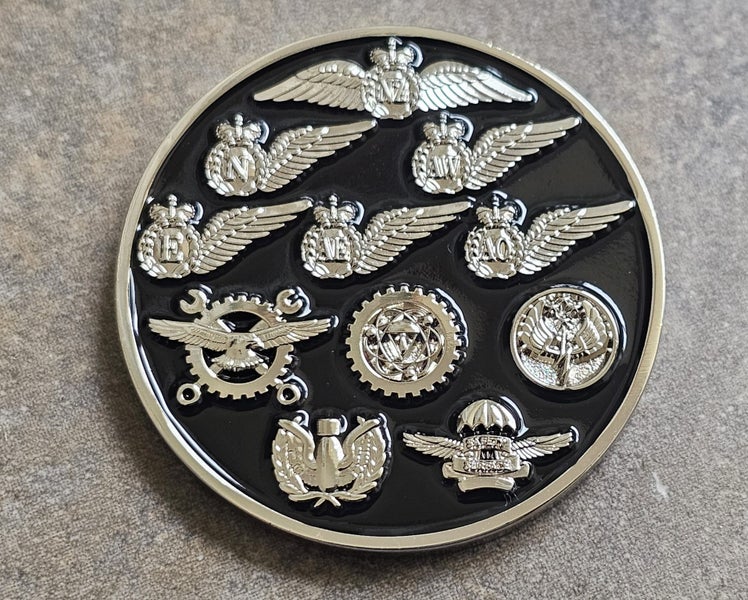 5 Squadron P3 Orion Retirement Challenge Coin Carousel 2