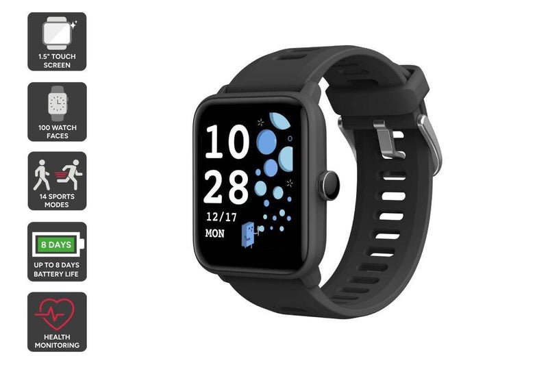 Kogan Play 3 Kids Smart Watch (Black) Carousel 1