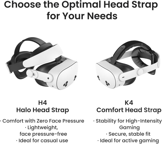 Kiwi Design K4 Comfort Head Strap - for Quest 3 / 3S Carousel 5
