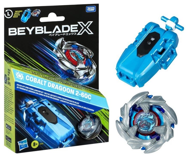 Beyblade X: Deluxe Launcher - Cobalt Dragoon 2-60C Carousel 1
