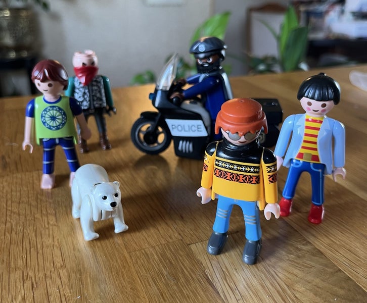 Retro Playmobil Geobra Bulk Lot Carousel 1