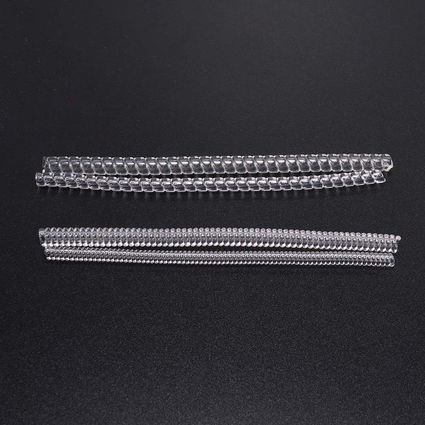 4Pcs Clear Silicone Ring Snuggies(different sizes mixed)| Ring Size Adjuster NEW Carousel 1