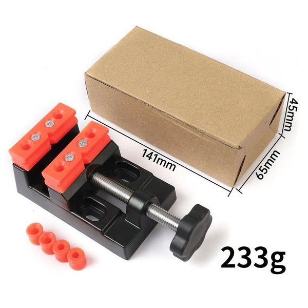 Woodworking Aluminum Drill Press Vise Multifunctional Bench Clamp for Drilling Carousel 1