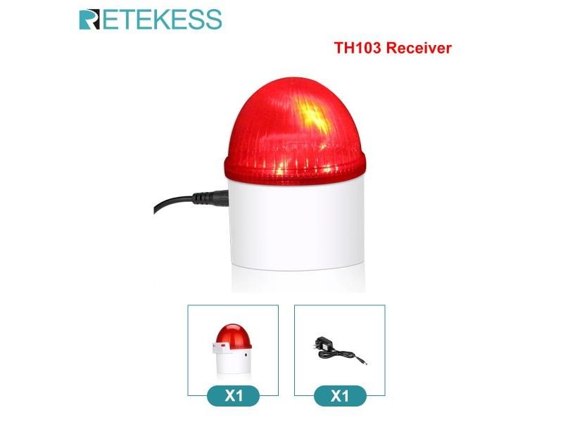 Retekess TH103 Caregiver Pager Alarm System Parts For Home Safety Carousel 1