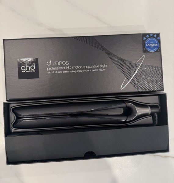 GHD chronos ultra fast hd hair straightener- Black Carousel 1