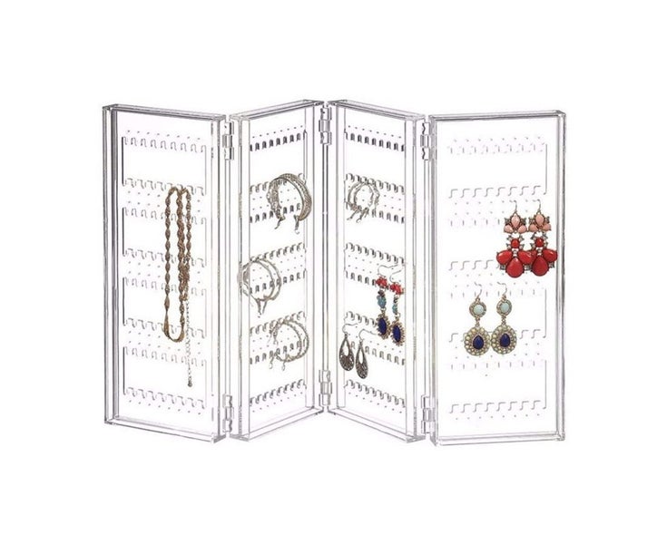 Foldable Jewelry Organizer Display Jewelry Display Stand for Bracelets Home Carousel 1
