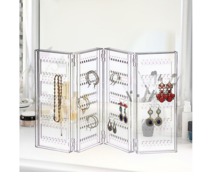 Foldable Jewelry Organizer Display Jewelry Display Stand for Bracelets Home Carousel 8