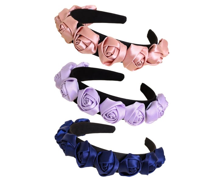 Flower Headbands, Fashion Headbands Boho Headbands Cute Headbands for Party Carousel 2