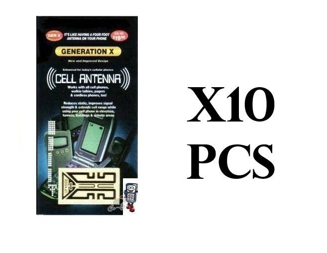 10X Antenna BOOSTER Gen X Nokia Samsung Apple gms cdma radio (10 for $2) Carousel 1