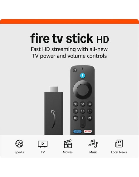 Amazon Fire TV Stick HD 2024 - Black (Brand New) Carousel 2