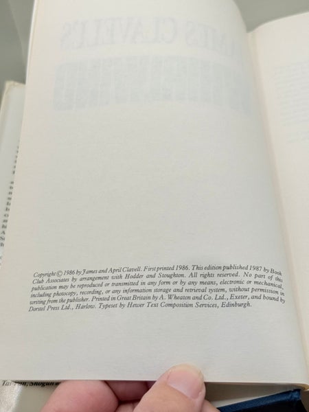 Whirlwind by James Clavell - 2-Book Set | Excellent Condition | Gripping Hist... Carousel 6