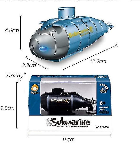 Ini Remote Control Nuclear Submarine Rc Race Boat Ship Carousel 2