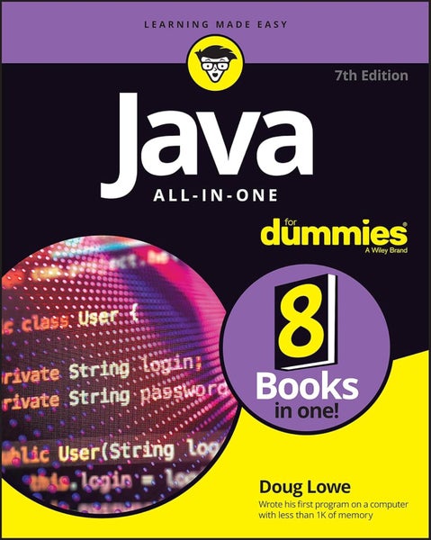 Java All-in-One For Dummies by Doug Lowe - Paperback Carousel 1