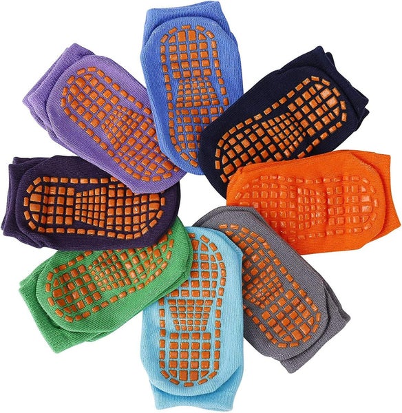 Small child grips cuddly socks, non -slip socks for children, low cut, Carousel 1