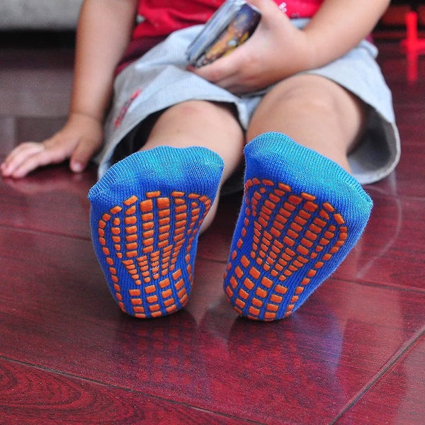 Small child grips cuddly socks, non -slip socks for children, low cut, Carousel 4