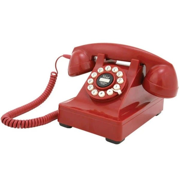 Retro Telephone - Red Carousel 1