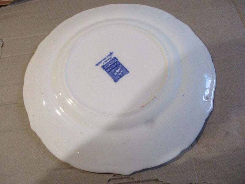 Grindley blue and white plate Constable scenes Carousel 6