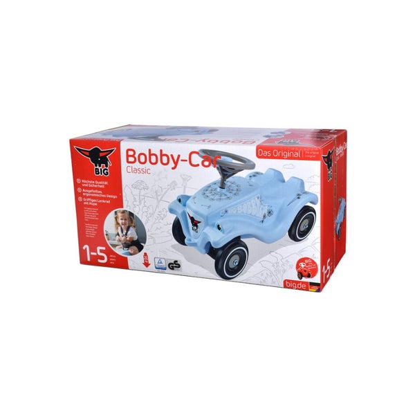 Simba Big Bobby Car Blowball Ride On Vehicle Kids Toy Indoor Outdoor BLU 12m+ Carousel 2