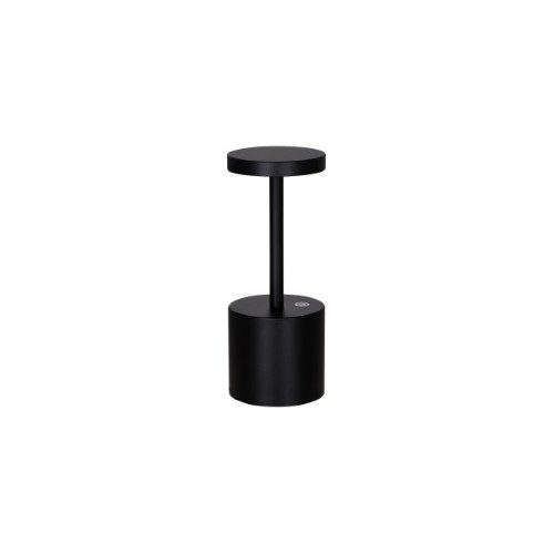 Ambience Charlotte Cordless LED Table Lamp Oxide Black - Tablekraft Carousel 1