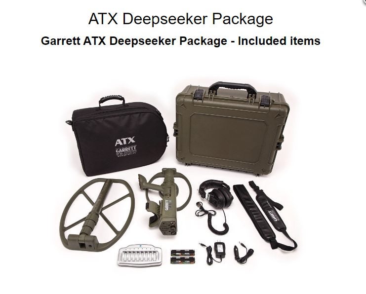 Metal Detector Garrett ATX Deep Seeker Package Carousel 2