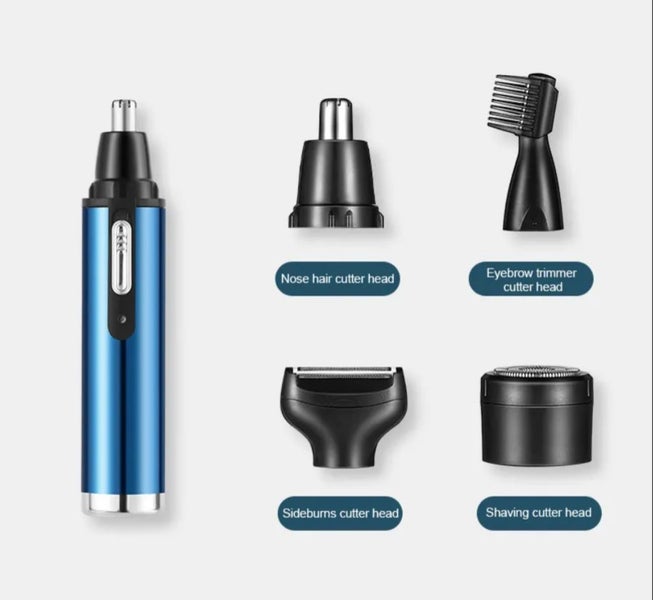Nose Hair Trimmer with 4 Interchangeable Heads Carousel 1
