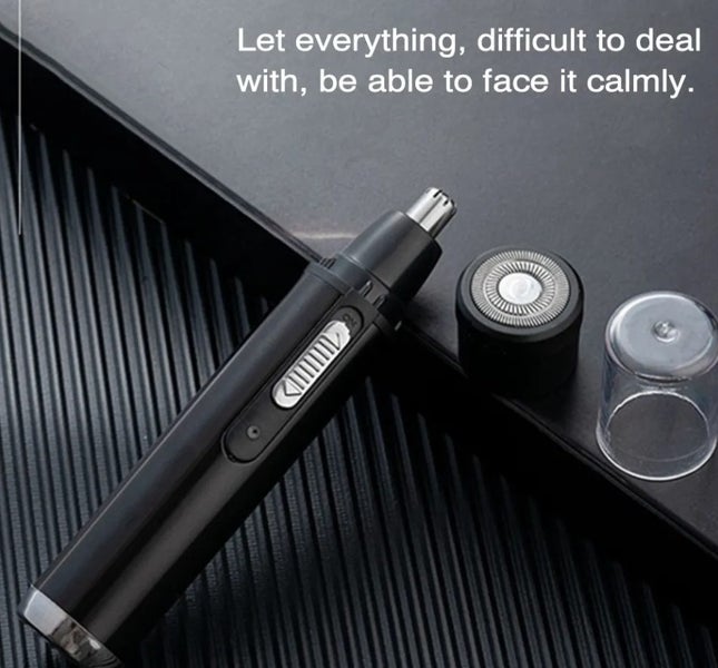 Nose Hair Trimmer with 4 Interchangeable Heads Carousel 10