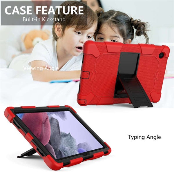 Case For Galaxy Tab A8 10.5inch 2021 (SM-X200/SM-X205) -RedBlack Carousel 6