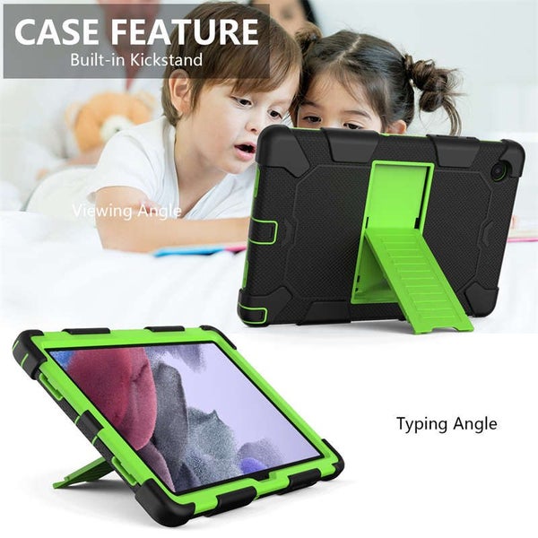 Case For Galaxy Tab A8 10.5inch 2021 (SM-X200/SM-X205) -BlackGreen Carousel 6