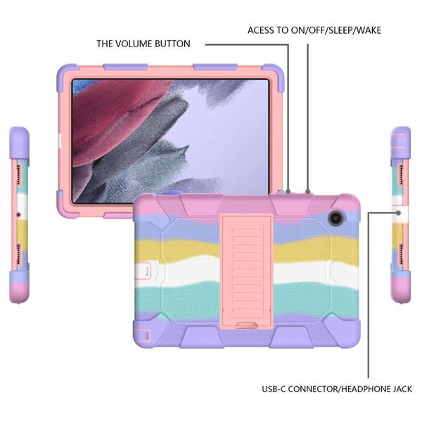 Case For Galaxy Tab A8 10.5inch 2021 (SM-X200/SM-X205) -RainbowRoseGold Carousel 2