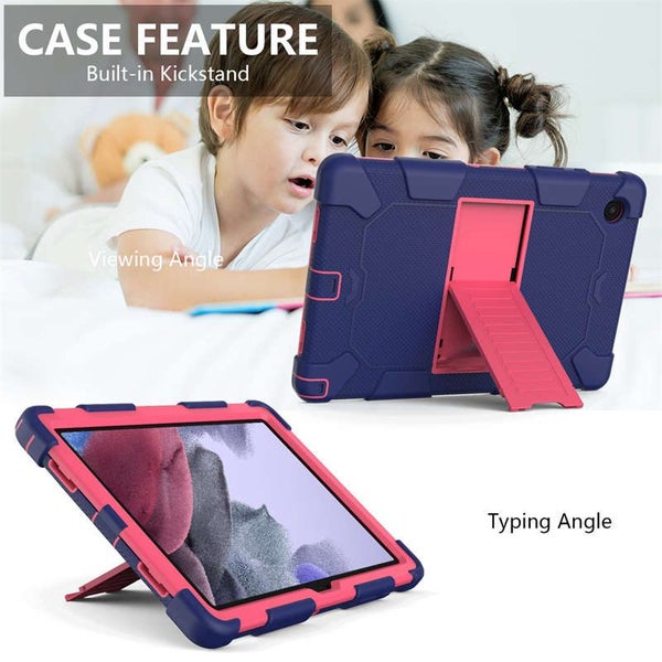 Case For Galaxy Tab A8 10.5inch 2021 (SM-X200/SM-X205) -NavyPink Carousel 6