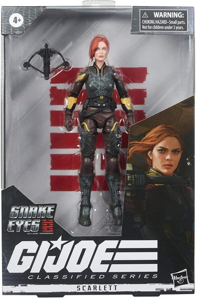 G.I. Joe Classified Series #20 - Origins Snake Eyes - Scarlett Action Figure Carousel 1