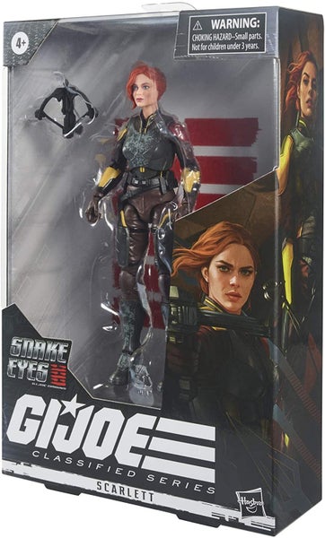 G.I. Joe Classified Series #20 - Origins Snake Eyes - Scarlett Action Figure Carousel 2