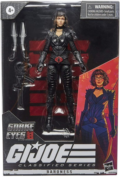 G.I. Joe Classified Series #19 - Origins Snake Eyes - Baroness Figure Carousel 1