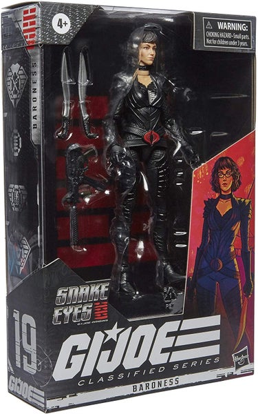 G.I. Joe Classified Series #19 - Origins Snake Eyes - Baroness Figure Carousel 2