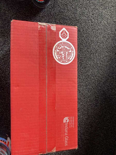 Boxed Indiana Glass 8x 473ml Glasses Coca-Cola 1995 Coke NEVER BEEN USED Carousel 13