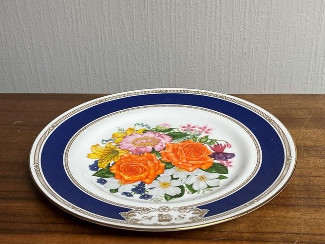Vintage Royal Worcester 1986 Prince Edward And Sarah Ferguson Wedding Plate Carousel 1