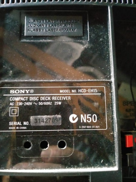 Sony stereo Carousel 3
