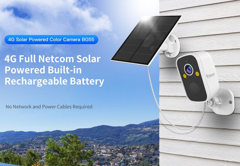 Vstarcam 4G Security Camera Solar Powered Carousel 1