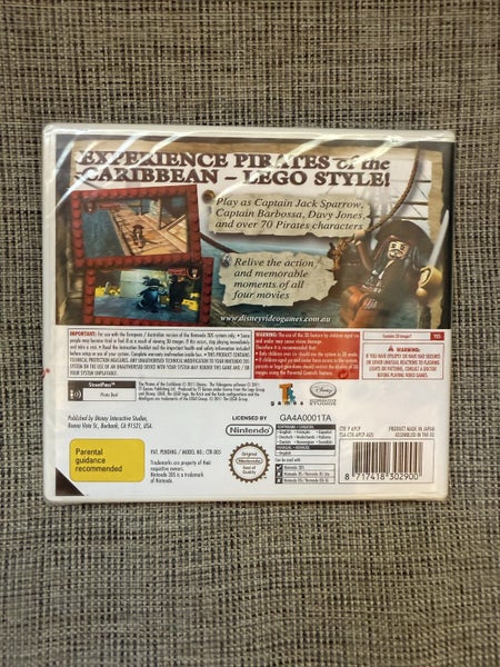 LEGO: Pirates of the Caribbean - Nintendo 3DS *SEALED* Carousel 2